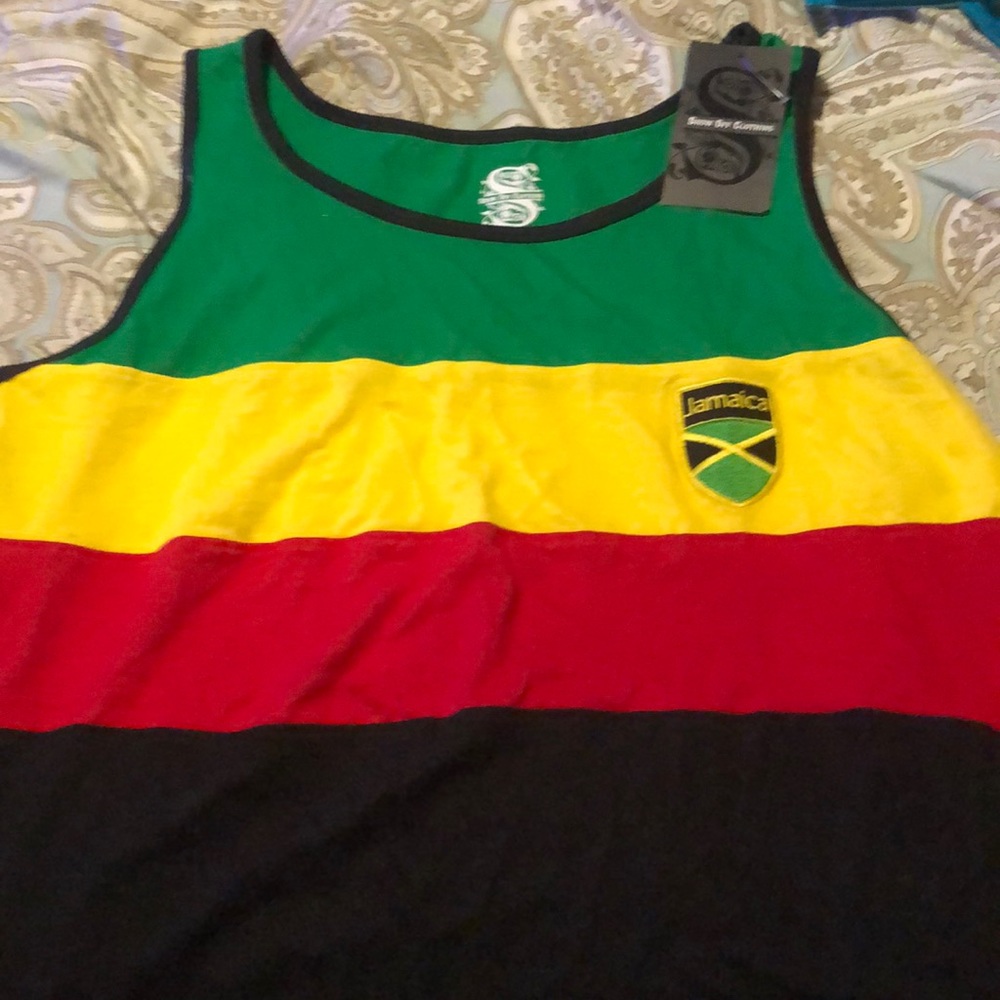 New with Tags! Jamaican Flag Tank Top. Size XL by Show Off Clothing. Never worn!